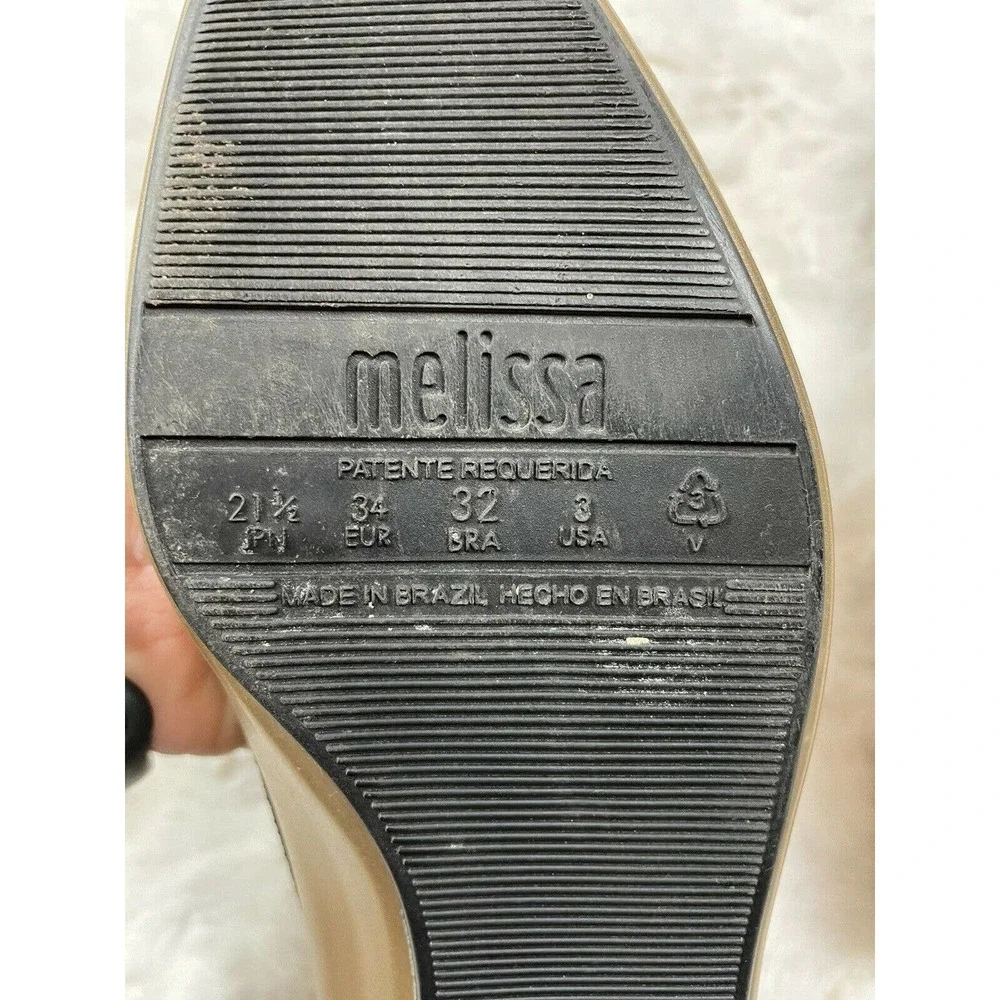 Mel Dreamed by Melissa Gold shoes youth size 3